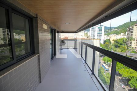 Varanda de apartamento para alugar com 2 quartos, 86m² em Laranjeiras, Rio de Janeiro