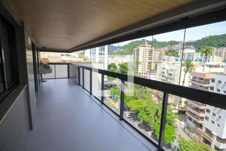 Varanda de apartamento para alugar com 2 quartos, 86m² em Laranjeiras, Rio de Janeiro