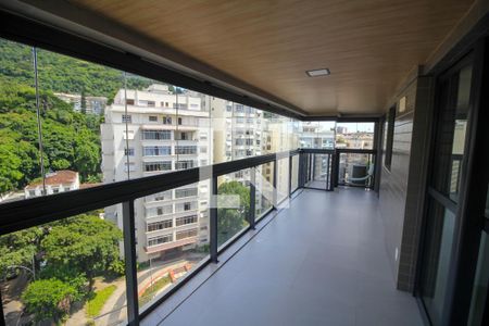 Varanda de apartamento para alugar com 2 quartos, 86m² em Laranjeiras, Rio de Janeiro