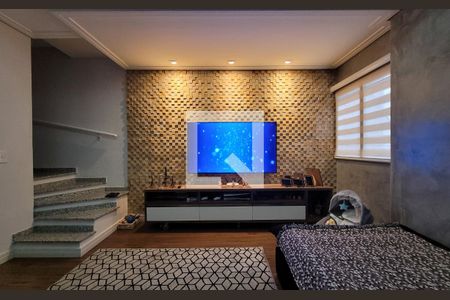 Sala de apartamento à venda com 3 quartos, 192m² em Vila Valparaíso, Santo André