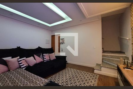 Sala de apartamento à venda com 3 quartos, 192m² em Vila Valparaíso, Santo André