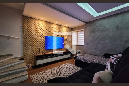 Sala de apartamento à venda com 3 quartos, 192m² em Vila Valparaíso, Santo André