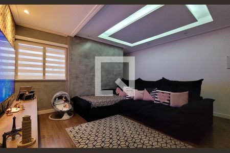 Sala de apartamento à venda com 3 quartos, 192m² em Vila Valparaíso, Santo André