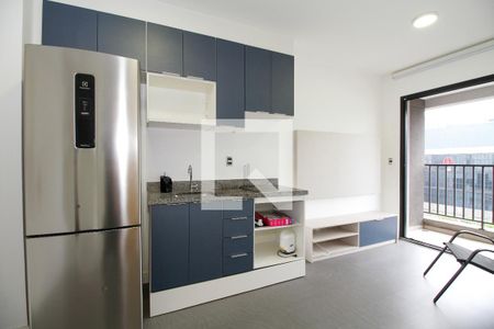 Sala/Cozinha de apartamento para alugar com 1 quarto, 28m² em Pinheiros, São Paulo