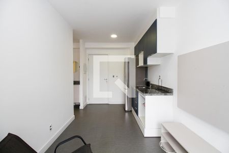 Sala/Cozinha de apartamento para alugar com 1 quarto, 28m² em Pinheiros, São Paulo