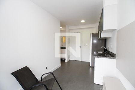 Sala/Cozinha de apartamento para alugar com 1 quarto, 28m² em Pinheiros, São Paulo