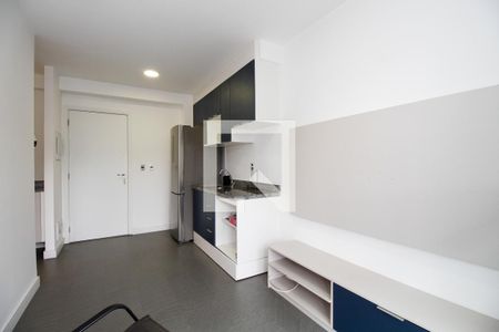 Sala/Cozinha de apartamento para alugar com 1 quarto, 28m² em Pinheiros, São Paulo