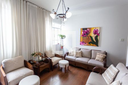 Sala de apartamento à venda com 3 quartos, 120m² em Santo Agostinho, Belo Horizonte