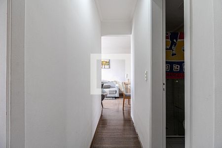 corredor para os comodos de apartamento à venda com 3 quartos, 73m² em Vila Moinho Velho, São Paulo