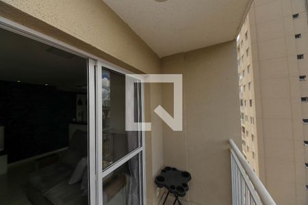 Varanda Sala de apartamento para alugar com 2 quartos, 57m² em Jardim Independência, São Paulo