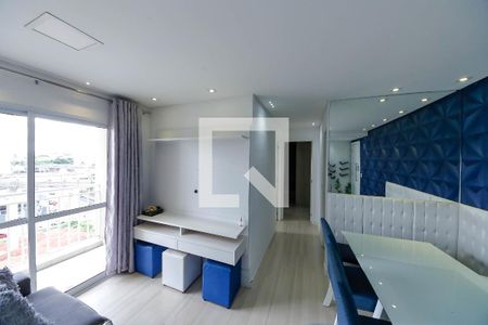 Sala de apartamento para alugar com 2 quartos, 57m² em Jardim Independência, São Paulo