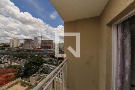 Varanda Sala de apartamento para alugar com 2 quartos, 57m² em Jardim Independência, São Paulo