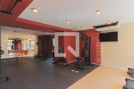 Apartamento para alugar com 31m², 1 quarto e sem vaga Apartamento para alugar com 31m², 1 quarto e sem vagaÁrea comum - Academia