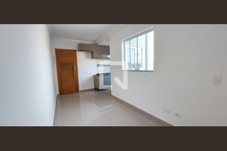 Sala de apartamento para alugar com 2 quartos, 82m² em Jardim Silvana, Santo André
