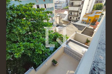 Vista da Sala de apartamento à venda com 2 quartos, 67m² em Tijuca, Rio de Janeiro