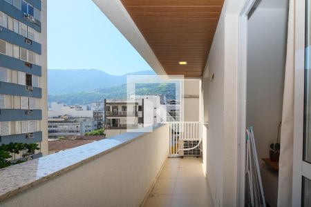 Varanda da Sala de apartamento à venda com 2 quartos, 67m² em Tijuca, Rio de Janeiro