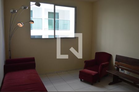 Sala de apartamento à venda com 3 quartos, 75m² em Grajaú, Belo Horizonte