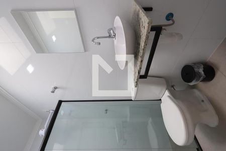 Banheiro de kitnet/studio para alugar com 1 quarto, 28m² em Vila Formosa, São Paulo