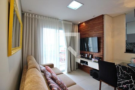 Sala  de apartamento à venda com 2 quartos, 52m² em Taboão, São Bernardo do Campo