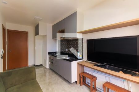 Sala/Cozinha de apartamento para alugar com 1 quarto, 24m² em Belenzinho, São Paulo