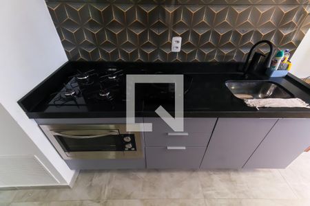 Sala/Cozinha de apartamento para alugar com 1 quarto, 24m² em Belenzinho, São Paulo