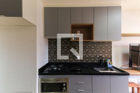 Sala/Cozinha de apartamento para alugar com 1 quarto, 24m² em Belenzinho, São Paulo