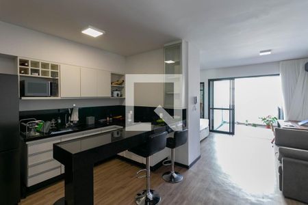 Cozinha e Área de Serviço de kitnet/studio à venda com 1 quarto, 55m² em Boa Viagem, Belo Horizonte