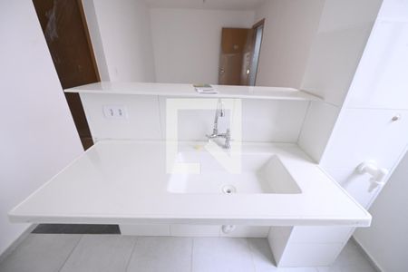 Cozinha de apartamento para alugar com 2 quartos, 42m² em Vila Maria Dilce Lote 1 Qd 2, Goiânia