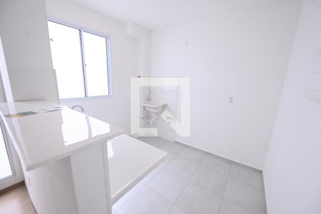 Cozinha de apartamento para alugar com 2 quartos, 42m² em Vila Maria Dilce Lote 1 Qd 2, Goiânia