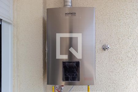 Apartamento à venda com 34m², 1 quarto e sem vagaDetalhe - Varanda