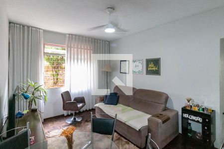 Sala de apartamento à venda com 2 quartos, 60m² em Santa Monica, Belo Horizonte