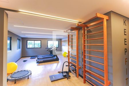 Área comum - Academia de apartamento para alugar com 2 quartos, 36m² em Umarizal, São Paulo
