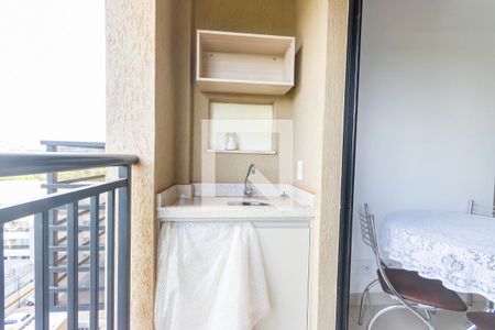 Apartamento para alugar com 53m², 1 quarto e 1 vaga Apartamento para alugar com 53m², 1 quarto e 1 vagaVaranda