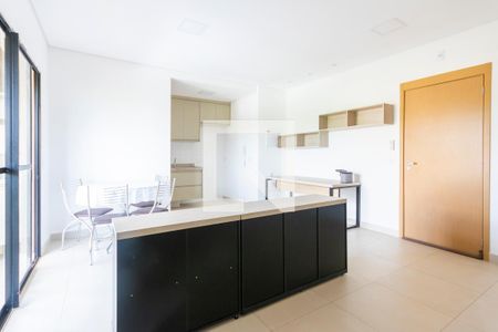 Sala de apartamento para alugar com 1 quarto, 53m² em Santa Cruz do Jose Jacques, Ribeirão Preto