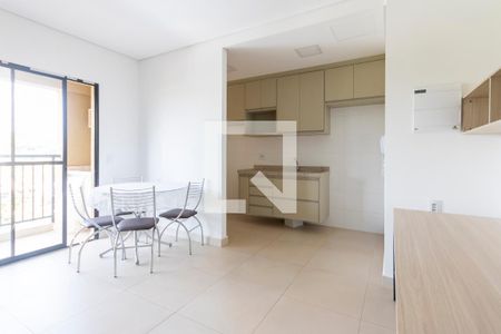 Sala de apartamento para alugar com 1 quarto, 53m² em Santa Cruz do Jose Jacques, Ribeirão Preto