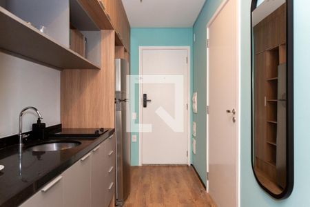 Studio para alugar com 28m², 1 quarto e sem vaga Studio para alugar com 28m², 1 quarto e sem vagaStudio - Cozinha
