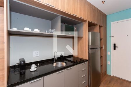 Studio para alugar com 28m², 1 quarto e sem vaga Studio para alugar com 28m², 1 quarto e sem vagaStudio - Cozinha
