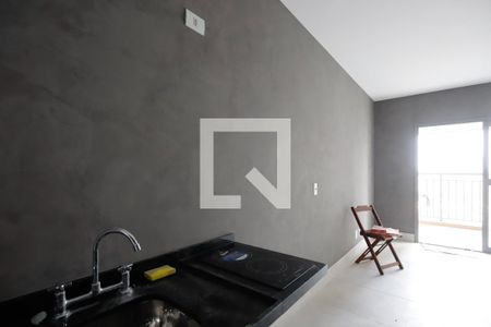 Cozinha de apartamento para alugar com 1 quarto, 28m² em Parada Inglesa, São Paulo