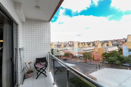 Varanda da Sala de apartamento para alugar com 3 quartos, 200m² em Barreiro, Belo Horizonte
