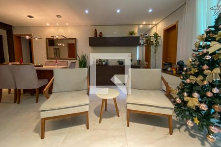 Sala de apartamento para alugar com 3 quartos, 139m² em Buritis, Belo Horizonte