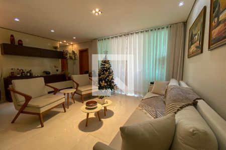 Sala de apartamento para alugar com 3 quartos, 139m² em Buritis, Belo Horizonte