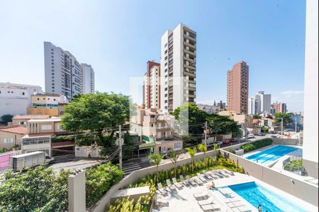 Vista da Varanda Gourmet de apartamento à venda com 4 quartos, 128m² em Vila Gilda, Santo André