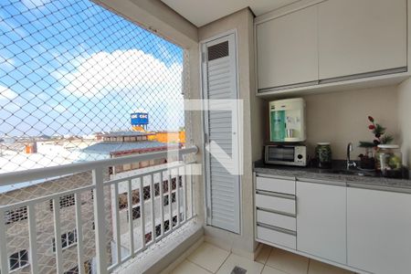Varanda gourmet de apartamento à venda com 3 quartos, 85m² em Ponte Preta, Campinas
