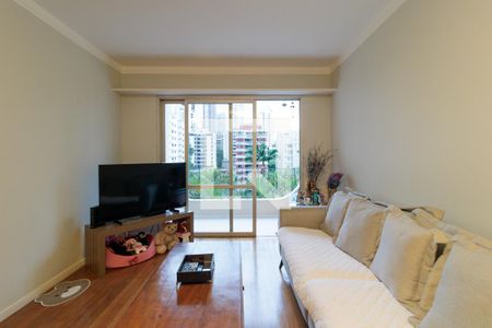 Sala de apartamento à venda com 2 quartos, 93m² em Real Parque, São Paulo