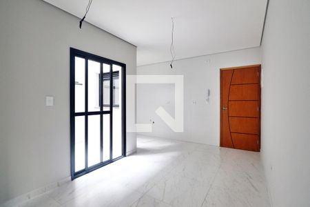 Sala de apartamento à venda com 2 quartos, 54m² em Jardim Santo Alberto, Santo André