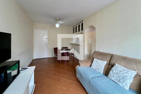 Sala de apartamento para alugar com 1 quarto, 44m² em Indianópolis, São Paulo