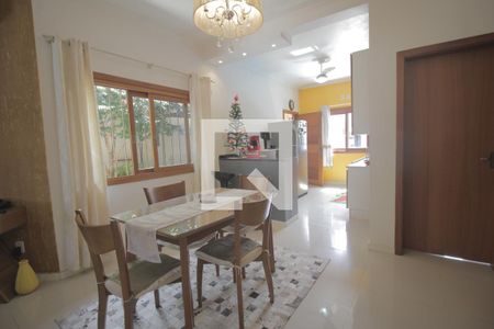 Sala de Jantar de casa à venda com 2 quartos, 97m² em Nossa Senhora das Gracas, Canoas