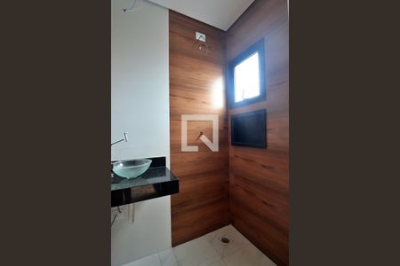 Suíte - Banheiro do Quarto 1 de apartamento à venda com 2 quartos, 64m² em Jardim Santo Alberto, Santo André