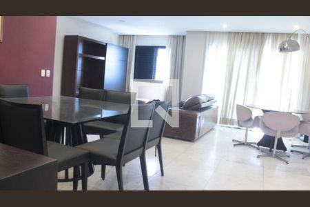 Apartamento para alugar com 125m², 2 quartos e 3 vagasSala