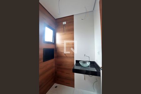 Suíte - Banheiro do Quarto 1 de apartamento à venda com 2 quartos, 68m² em Jardim Santo Alberto, Santo André